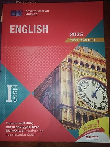 İngilis dili Testlər 11-ci sinif, DİM, 1-ci hissə