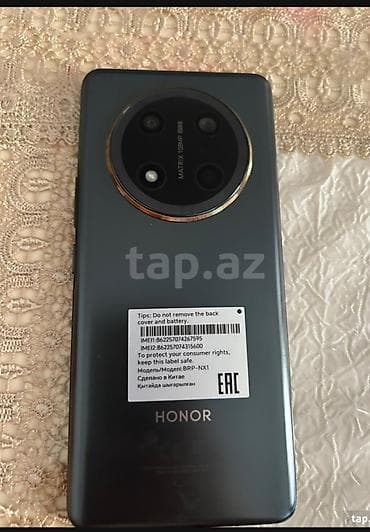 telefon honor x9b: Honor X9c, 256 GB, rəng - Qara, Zəmanət, Sensor, Barmaq izi — 5