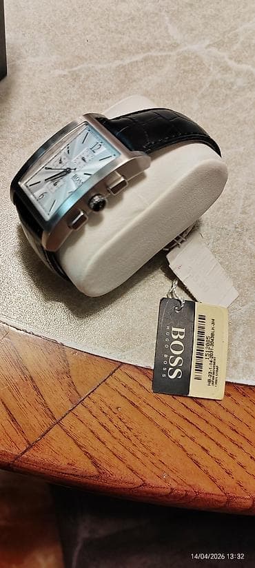 nardin saat: Yeni, Qol saatı, Hugo Boss, rəng - Qara — 4