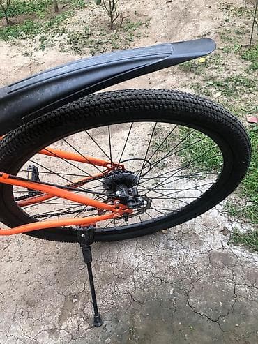 irsad telecom velosiped: ZIGZAG dağ/şosse hibrid tipli velosiped - Rəng: narıncı çərçivə, qara — 4