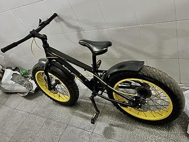vesabetler: Uşaq/yeniyetmə üçün “Bumblebee” fatbike velosipedi - Güclü qalın — 2