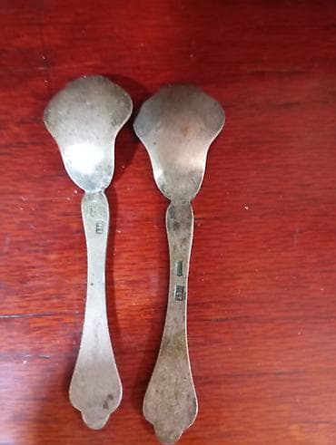 qab qaşiq: 2 ədəd dekorativ mini qaşıq dəsti (1 ədədi 5 azn) — 2