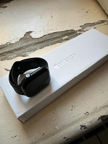 smart box: Yeni, Smart saat, Apple, Sensor ekran, rəng - Qara — 1