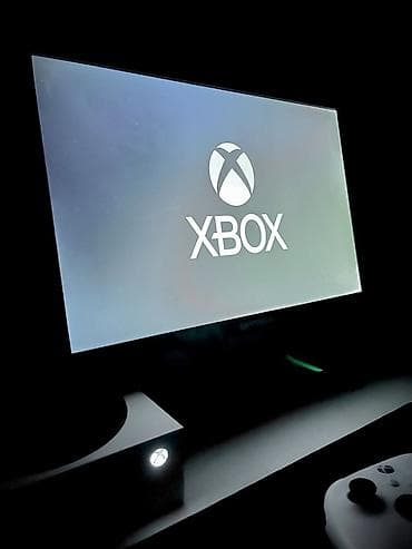 xbox kredit: Xbox Series S oyun konsolu BARTER PS4 İLƏ MARAQLANIRAM - Kompakt, ağ — 1