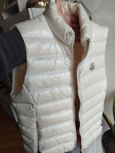 Рубашки и блузы: Жилет, Moncler, M, цвет - Белый — 6