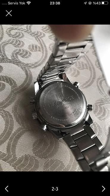 Смарт часы: Наручные часы, NaviForce, цвет - Черный — 1