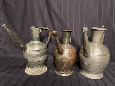 yuxuda qab gormek: Antikvar mis qablar.qedim mis aftafalar — 4