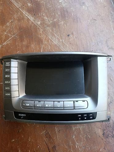 Soyutma və qızdırma sistemləri: Toyota orijinal multimedia/klimat idarəetmə bloku + LCD ekran - — 2