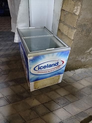 islenmis kompressor satisi: Dondurma vitrin xaladeynik satılır az işlənmiş — 2