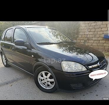 çeşka 2 mator: Opel Corsa: 1.2 l | 2005 il 220000 km Hetçbek — 4