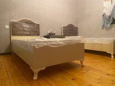 Çarpayılar: Yeni, Təknəfərlik çarpayı, Bazasız, Matras ilə, Siyirməsiz, Azərbaycan — 1