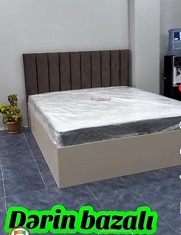 divan olcusu: Dərin bazalı çarpayı - Ölçü: standart iki nəfərlik (vizualda geniş — 1