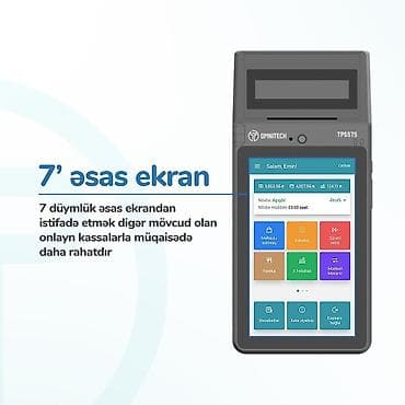 online kassa: 2 ci əl Omnitech kassa aparatlarının satışı — 2