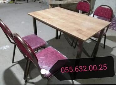 стол и стулья: Stol stul desti. Stullar. Stollar. Masalar. Masa və oturacaqlar — 12