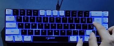 keycap: RGB işıqlı mexaniki klaviatura – kompakt 60%/65% ölçü (ox düymələri və — 5