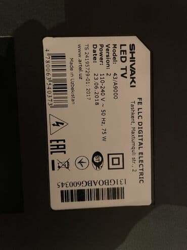 notebook alisi: Televizor Shivaki Ekraninda cart var Kimde ekrani varsa aliram — 3