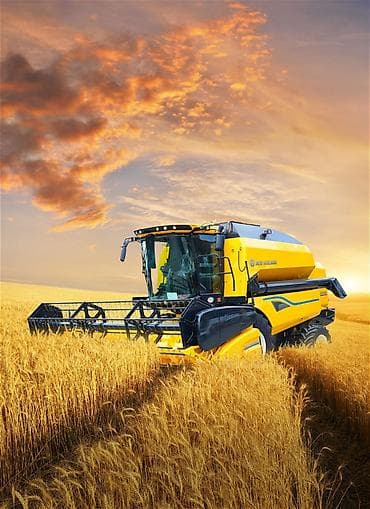 karavan maşınlar: NEW HOLLAND 5.90 4 WD - KOMBAYN Biçin mövsümünün etibarlı texnikası — 1