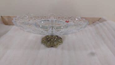 banka balon satışı: Qab-qacaq dəsti – zövqlü süfrələr üçün - 12 ədəd şüşə stəkan: Qızılı — 2