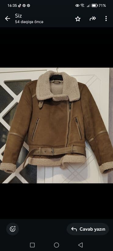 qadin ucun kostyum modelleri: Qadın geyimləri dəsti – ayrı-ayrılıqda təsvir 1) Qışlıq süni kürklü — 1