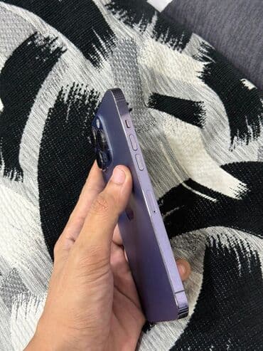 Kasalar: IPhone 14 Pro, 256 GB, Deep Purple, Face ID — 2