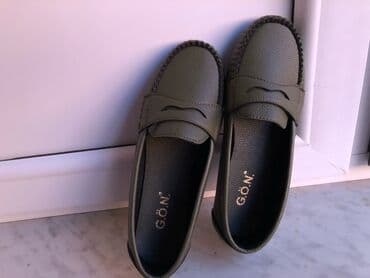 mavi mokasinlər: Ölçü: 39, rəng - Yaşıl, Yeni — 4