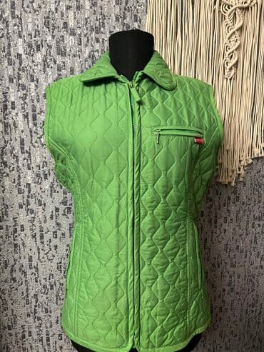 кожанная куртка: Безрукавка куртка от фирмы Esprit size 38 — 1