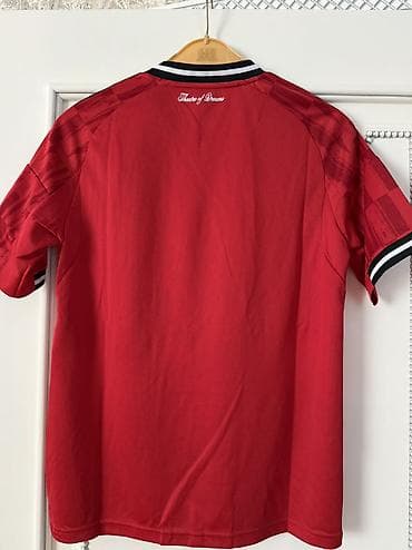 Мужская одежда: Мужская футболка, Adidas, S, цвет - Красный — 2