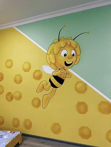 Mebel üçün boyalar: Divar rəsimlərinin çəkilməsi🎨 WhatsApp aktiv yazın bizə və ya zəng — 7