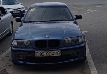 bmw 7 серия 725tds at: BMW 3 Series E46 sedan, tünd boz rəngdə. - Kuzov: 4 qapılı sedan — 2