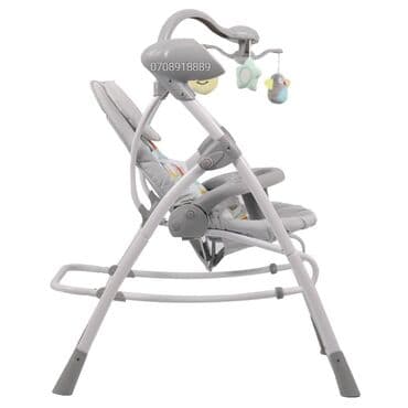 qidalandırmaq üçün uşaq stul yelləncək: ✨ Elektrikli Yelləncək Maribel Deluxe 2in1 ✨ 👶 Körpəniz üçün rahatlıq — 3