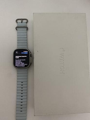 any unboxing yukle: İşlənmiş, Smart saat, Apple, Sensor ekran, rəng - Mavi — 5