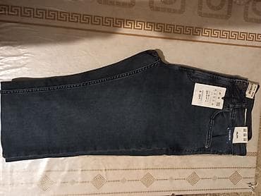 Cins şalvar, PULL&BEAR, M — 4