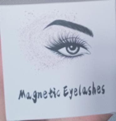 bil: Magnitli taxma kirpik, göz maskesi, tük təmizləyici, qulagcig, qaş — 1