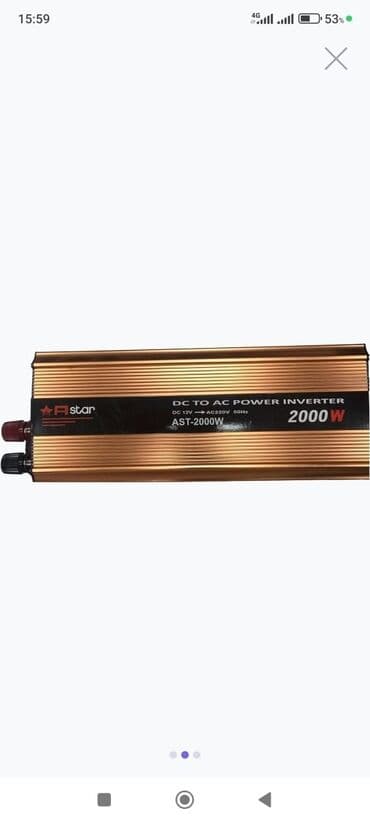 Домкраты: Avtomobil üçün invertorlar Tənzimləyicilər bütün modellərimi mövcuddur — 2