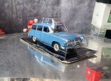 metbex tavan modelleri: Коллекционная модель VOLGA GAZ-22 blue 1962 DeAgostini Scale 1:43 — 6