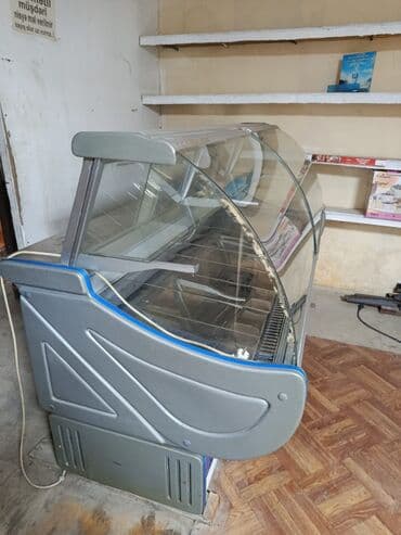 hazır vitrin: Vitrin tipli soyuducu vitrina - Ön və yanları şüşəli, məhsulu — 6