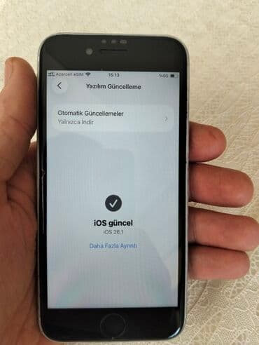 işlenmiş samavar: IPhone SE 2020, 64 GB, Space Gray, Barmaq izi — 7