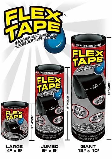 Boru yapişdiran çən yapişdiran böyük ölçülü flex tape orijinal öz