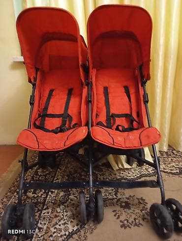stokke коляска: Коляска для двойни, Б/у, Платная доставка — 1