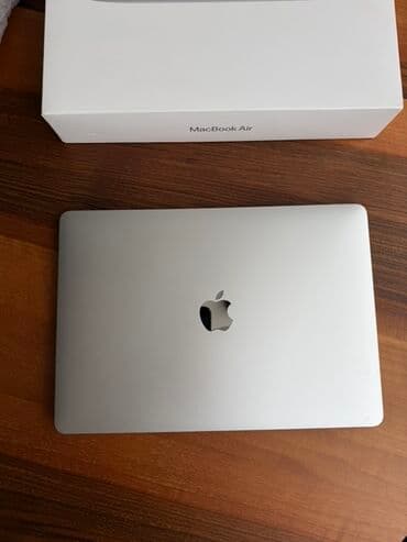 macbook дешево: Apple MacBook Air (gümüş rəng). Qutusu mövcuddur. Əsas xüsusiyyətlər — 2