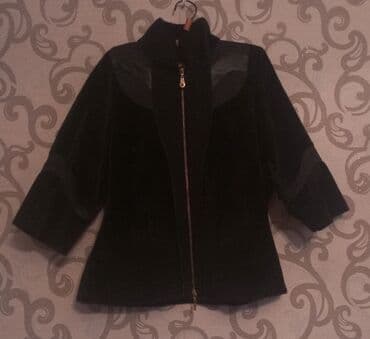 Kürk, Bershka, L, rəng - Qara