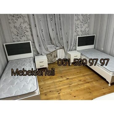 tek neferlik carpayilar: Yeni, Təknəfərlik çarpayı, Matras ilə — 1