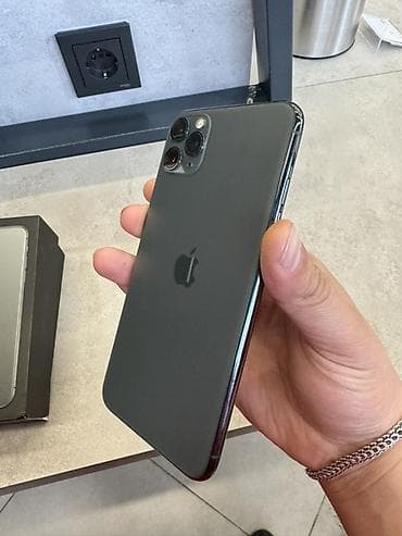 i̇phone 8 plus: IPhone 11 Pro Max, 64 GB, Alpine Green, Zəmanət, Simsiz şarj, Face ID — 3