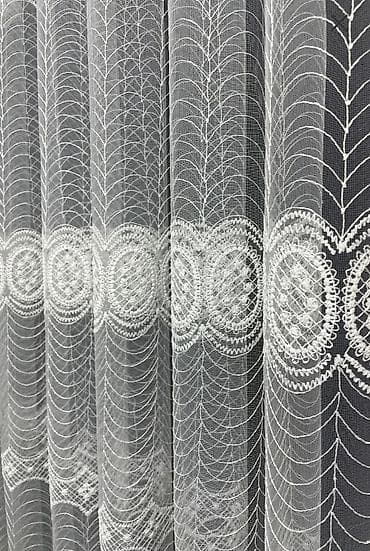 Digər ev dekoru: Yeni, Tül, rəng - Ağ, Pulsuz çatdırılma — 4