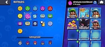 profil şəkilləri: Brawl Stars hesabı – yüksək səviyyəli, geniş kolleksiya - Kupa yolu — 3