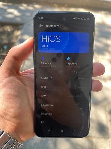 f21 pro: Tecno Spark 30C, 128 GB, rəng - Qara, İki sim kartlı — 4