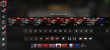 World of Tanks Blitz oyun hesabı üçün böyük kolleksiya: 300 uyğun tank — 2