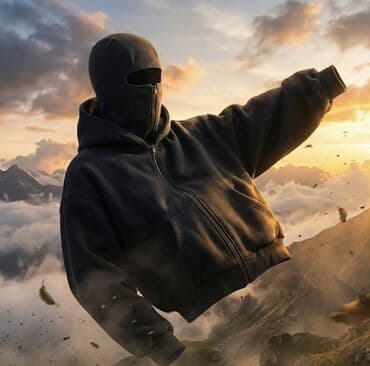 vilur kofta modelleri: Svitşot, rəng - Qara — 5