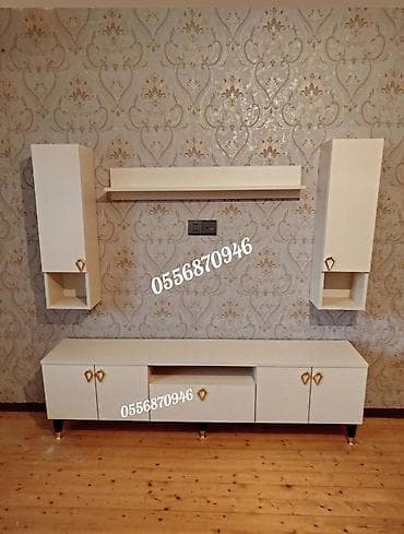 3d divar saatlari: Yeni, Düz TV altlığı, Polkalı, Laminat, Rusiya — 3