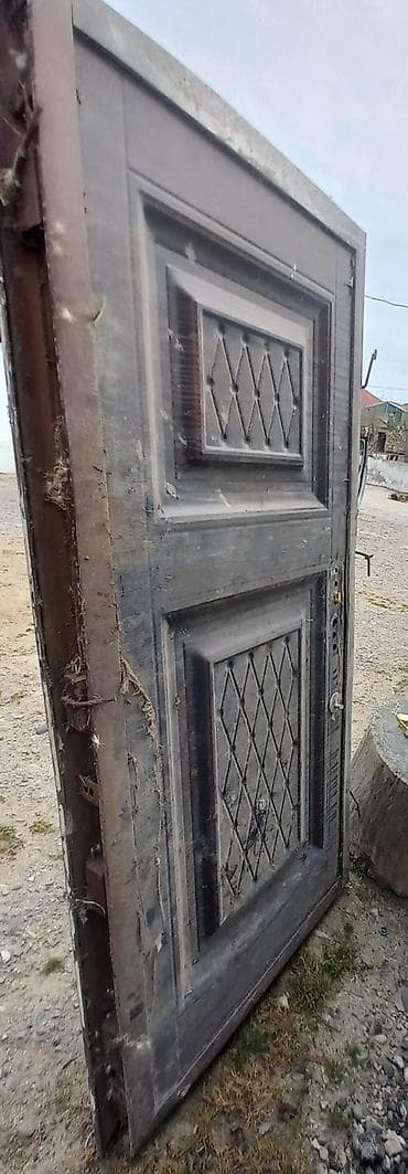 ev giris qapilari: Dəmir giriş qapısı - Material: möhkəm metal (dəmir) konstruksiya — 2